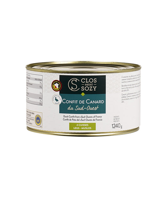 Confit canard du Sud Ouest - 4 cuisses