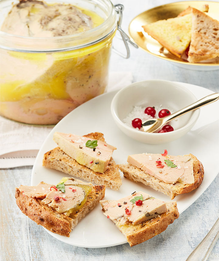 Foie gras canard entier au piment d'Espelette IGP - 130g
