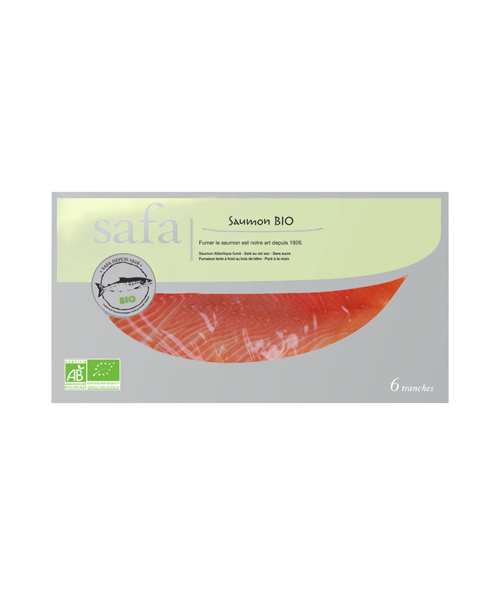 Saumon fumé bio