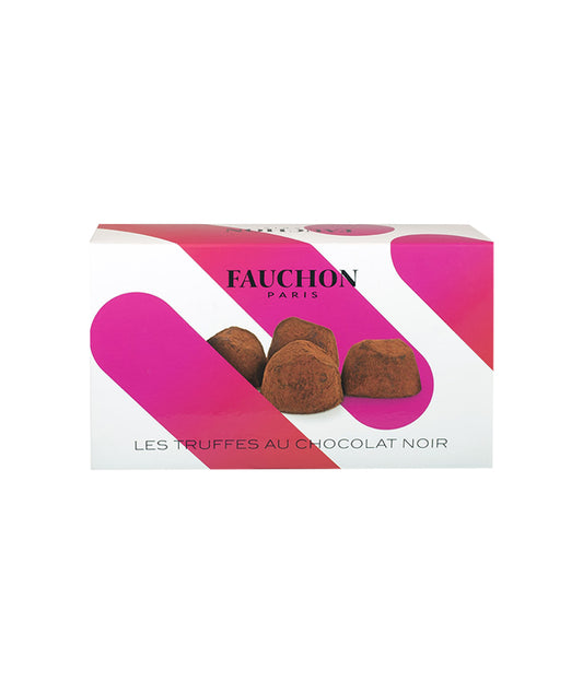 Truffes au chocolat noir