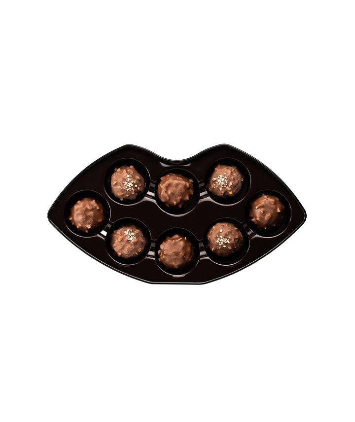 Chocolat 16 rochers assortis - Boîte bouche