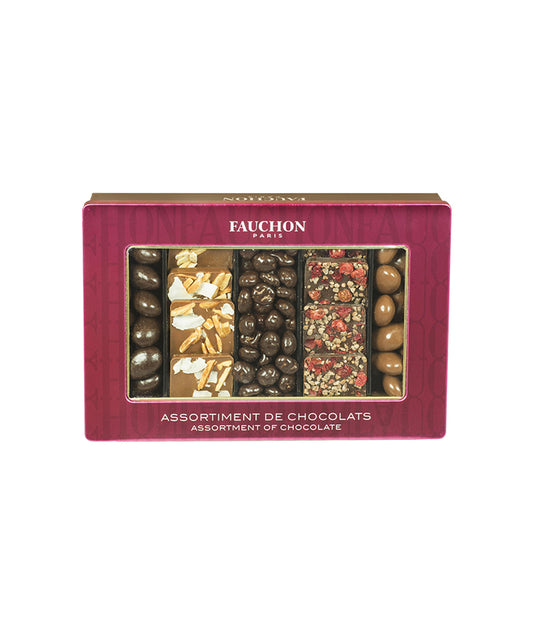 Assortiment de 5 grignotages chocolatés