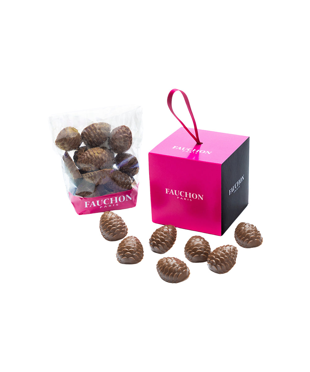 Friture en guimauve et chocolat