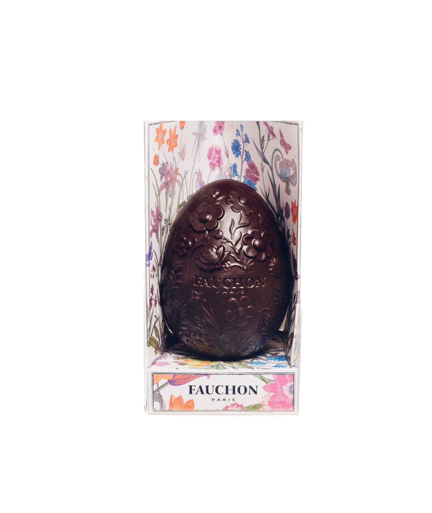 Grand œuf de Pâques au chocolat noir