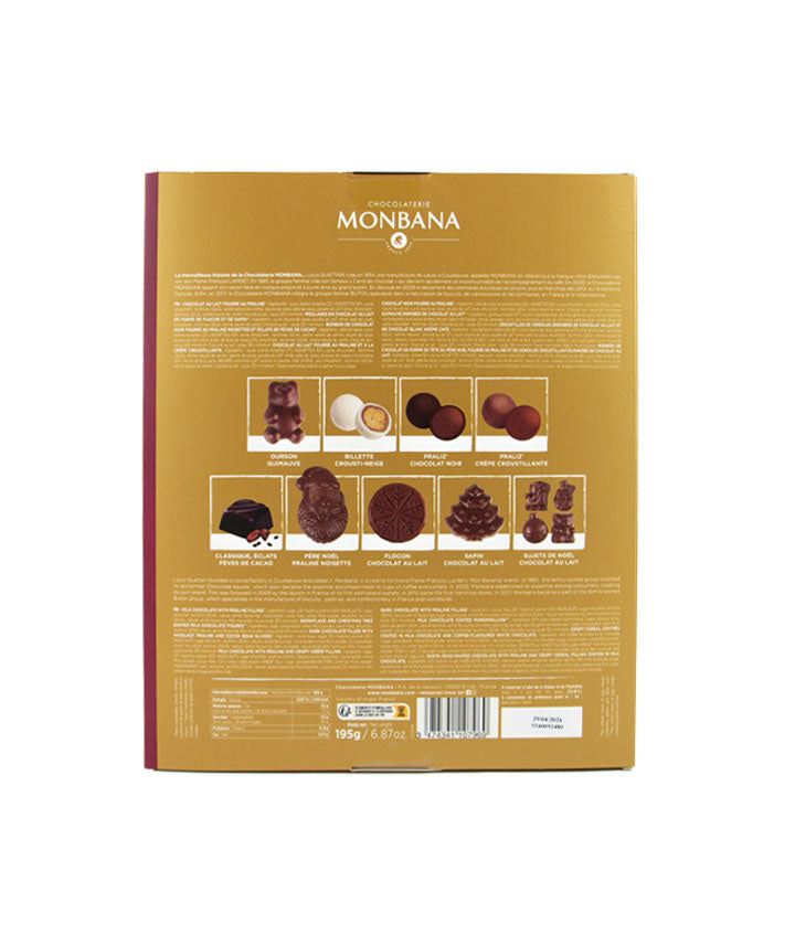 Calendrier de l'Avent de chocolat 2025 - Monbana