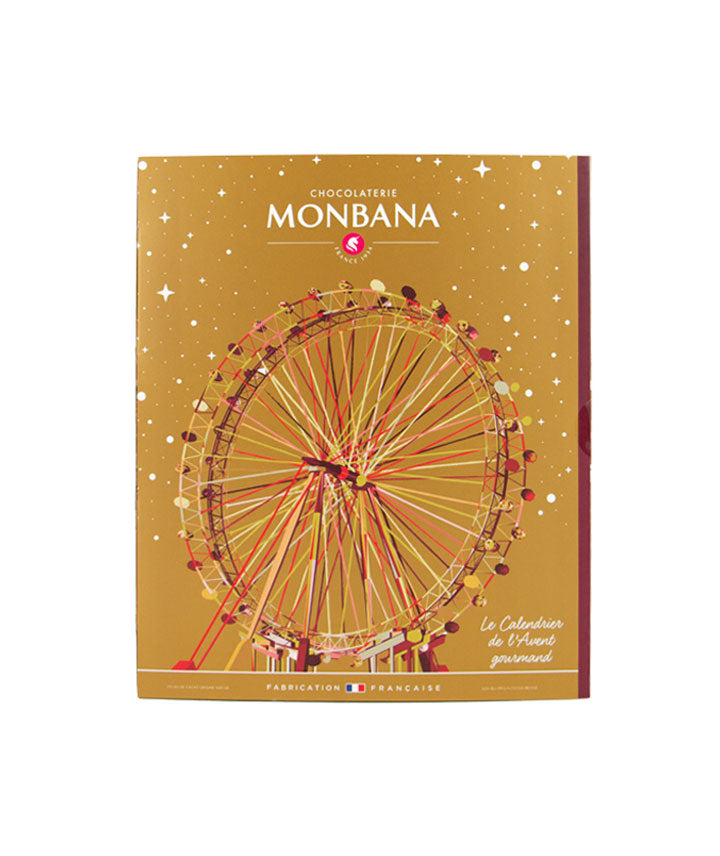 Calendrier de l'Avent de chocolat 2025 - Monbana