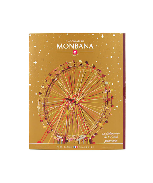Calendrier de l'Avent de chocolat 2025 - Monbana