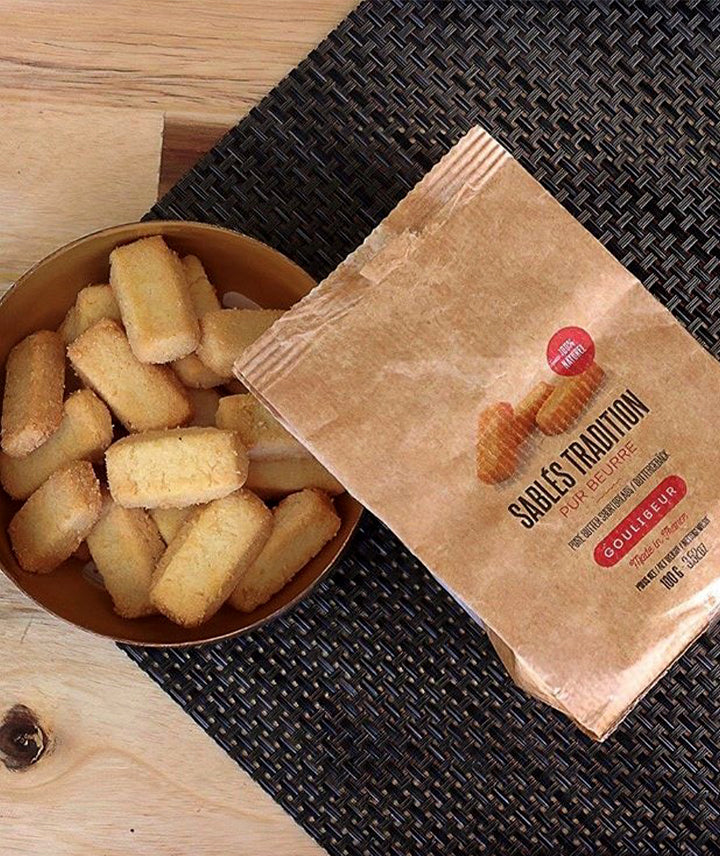 Sablés tradition pur beurre - Sachet kraft