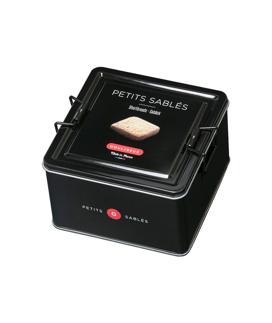 Petits sablés - boîte en métal