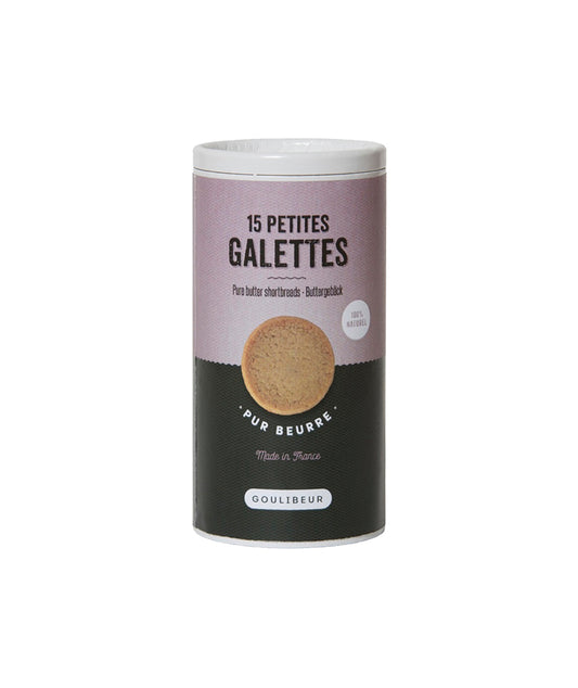 Tube 15 petites galettes tradition