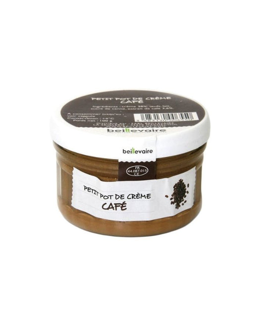 Petit pot de crème café