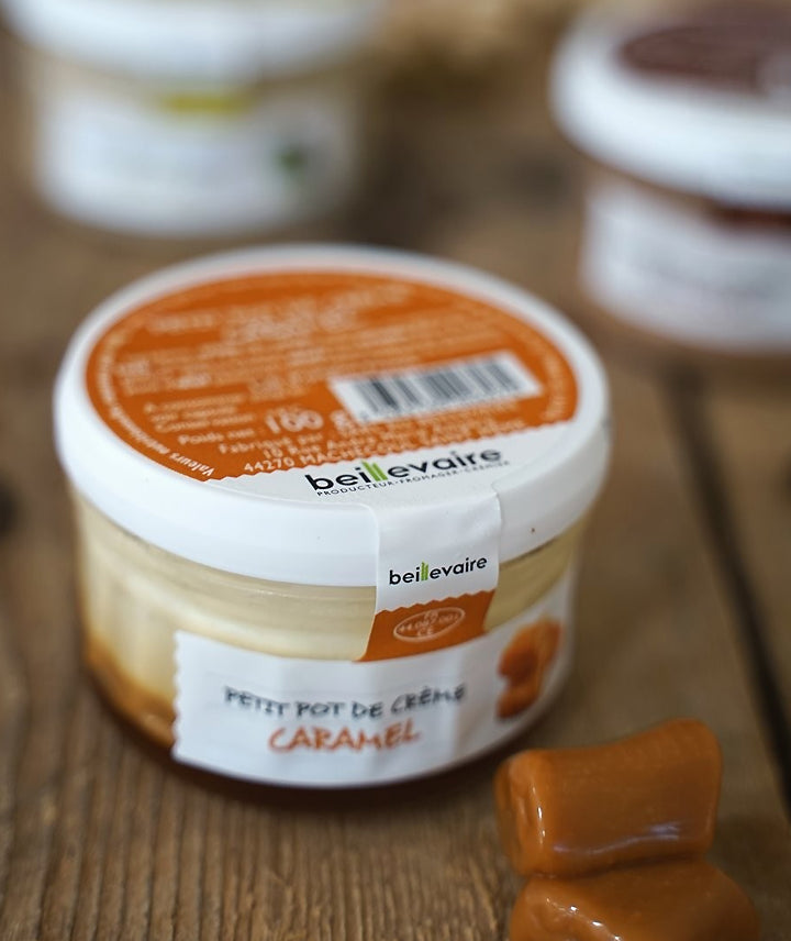 Petit pot de crème caramel
