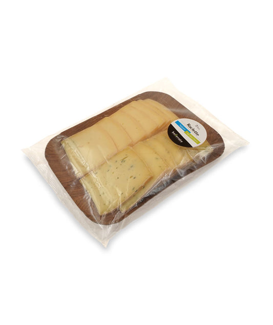 Raclette nature et ail des ours - 2 personnes