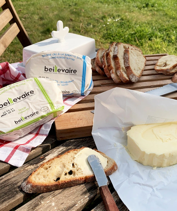 Beurre cru demi-sel croquant