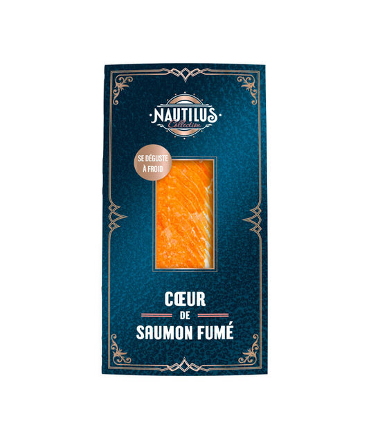 Cœur de saumon de fumé