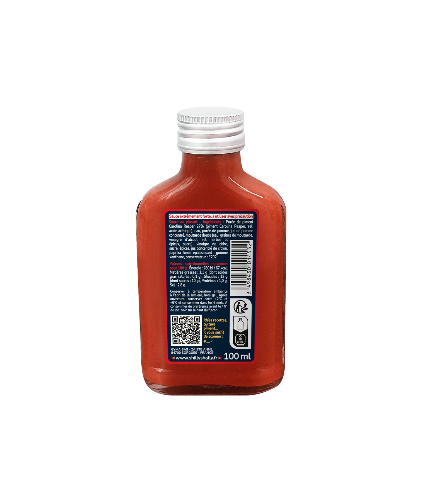 Sauce piquante Carolina Reaper