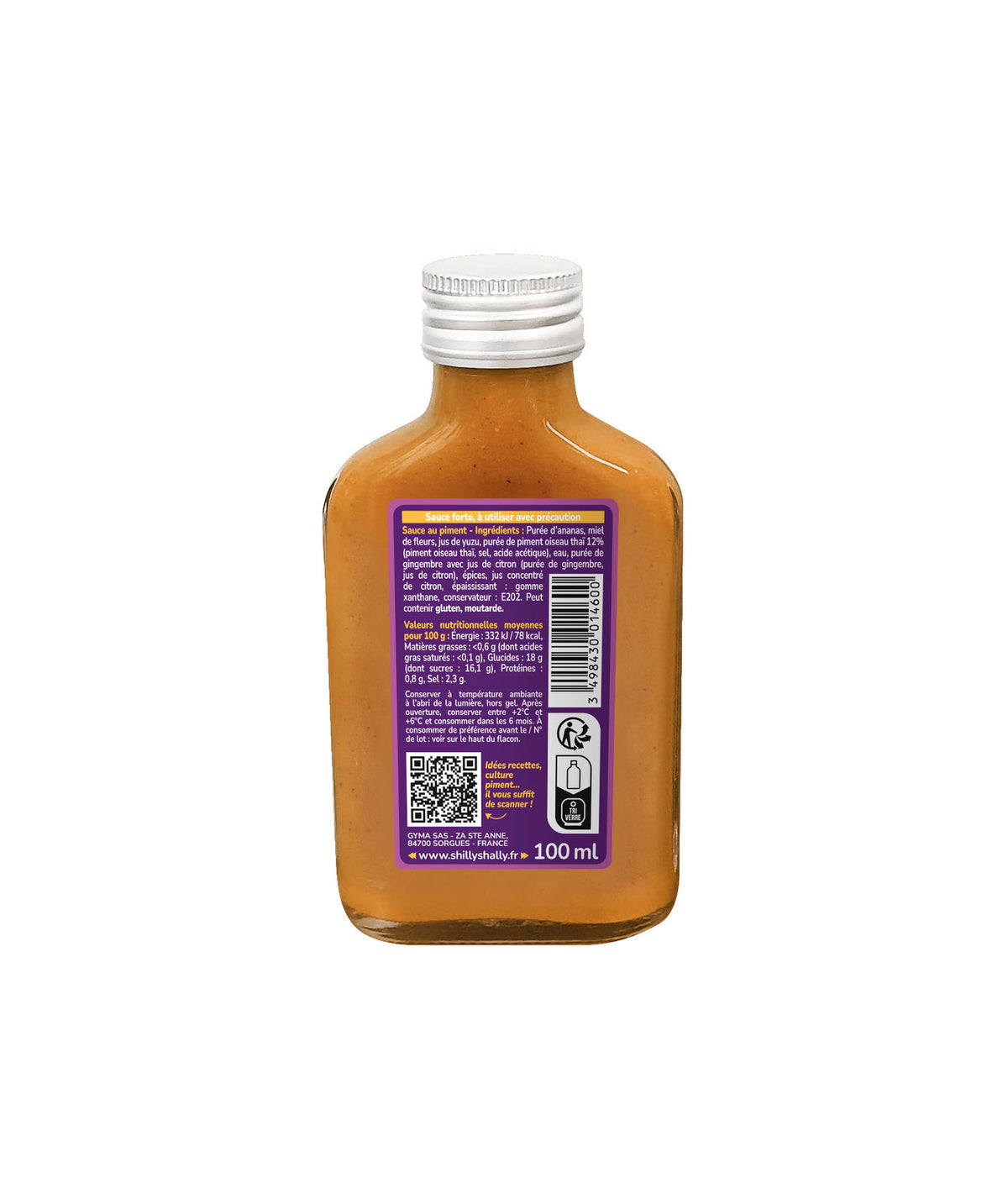 Sauce piquante Thaï Bird