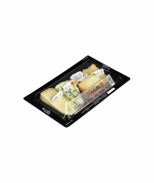Assiette fromagère - Les médaillés