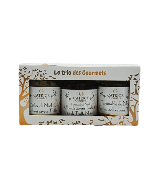 Coffret trio des gourmets truffe