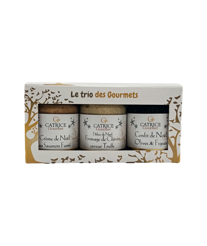 Coffret trio des gourmets Noël