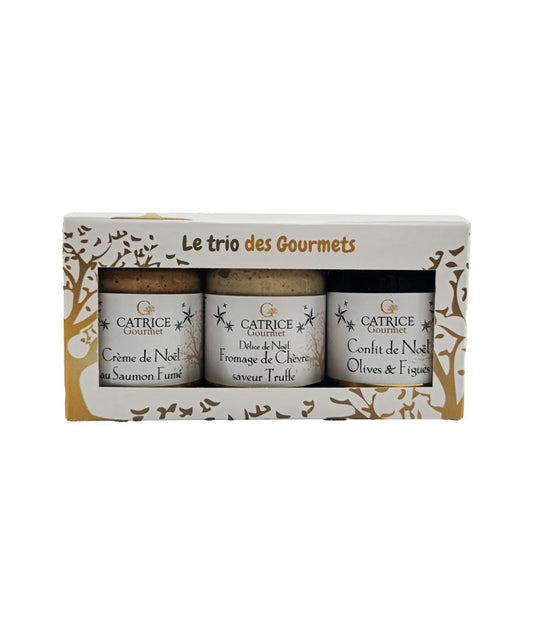 Coffret trio des gourmets Noël