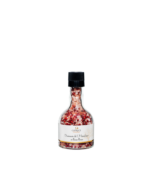 Diamants de l'Himalaya et baies roses