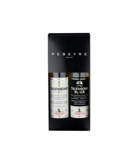 Coffret Huiles de truffe noire et truffe blanche