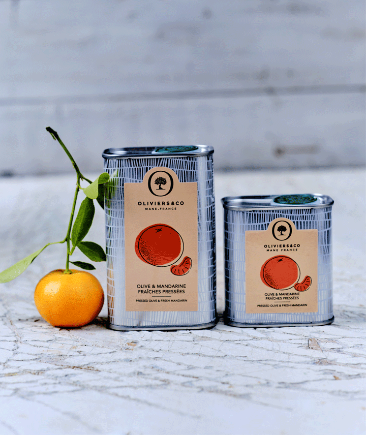 Huile d'olive arômatique mandarine - Bidon