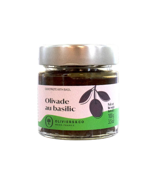 Olivade noire au basilic