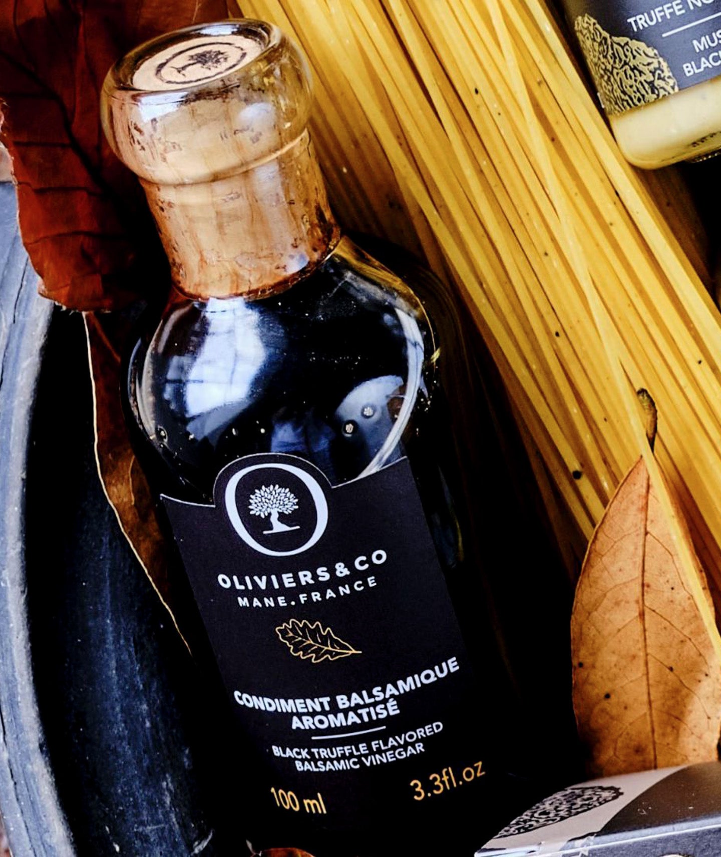 Condiment balsamique aromatisé à la truffe