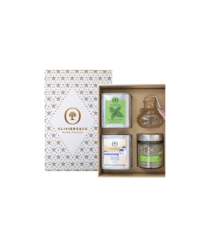 Coffret huile et sel - L'Iconique de Noël