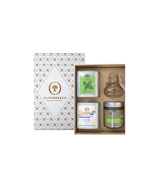 Coffret huile et sel - L'Iconique de Noël