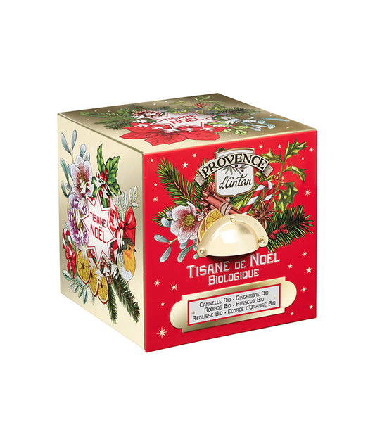 Tisane de Noël aux agrumes et plantes