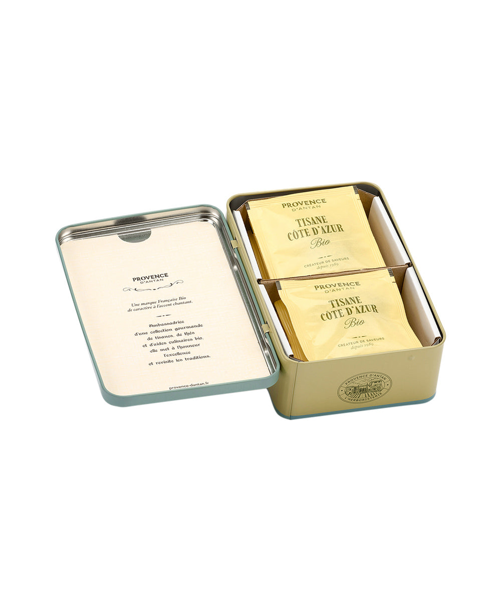 Infusion Côte d'Azur bio - 12 sachets
