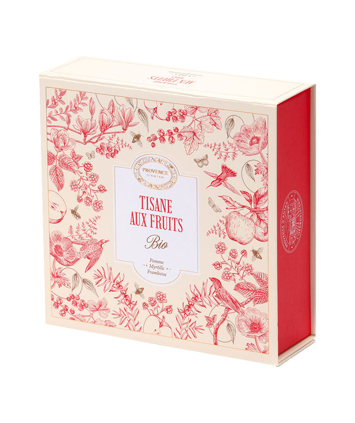 Coffret tisane aux fruits bio - 20 sachets