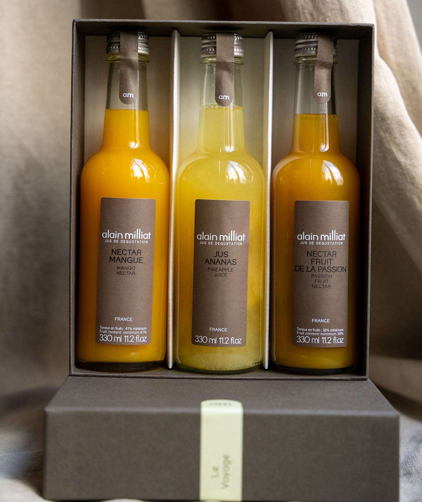Coffret Le Voyage - Jus et nectar