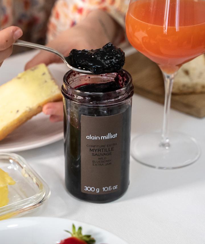 Confiture extra myrtille sauvage