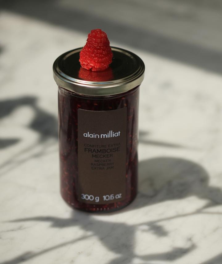 Confiture extra framboise Mecker