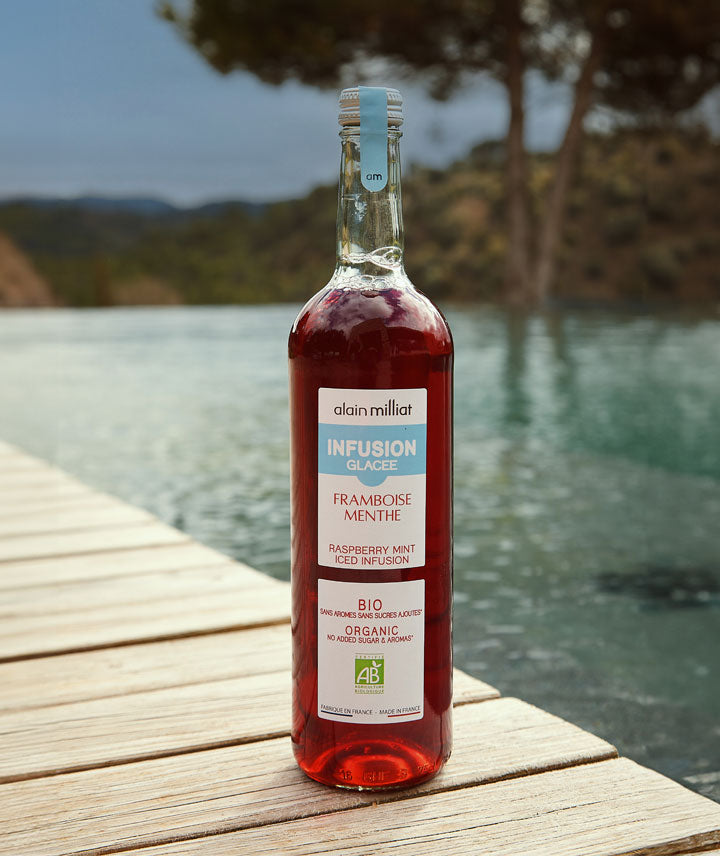 Infusion glacée framboise menthe bio - Grand format