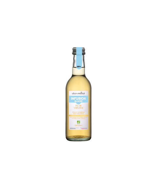 Infusion glacée pêche verveine bio