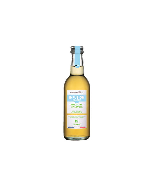 Infusion glacée gingembre citron vert bio