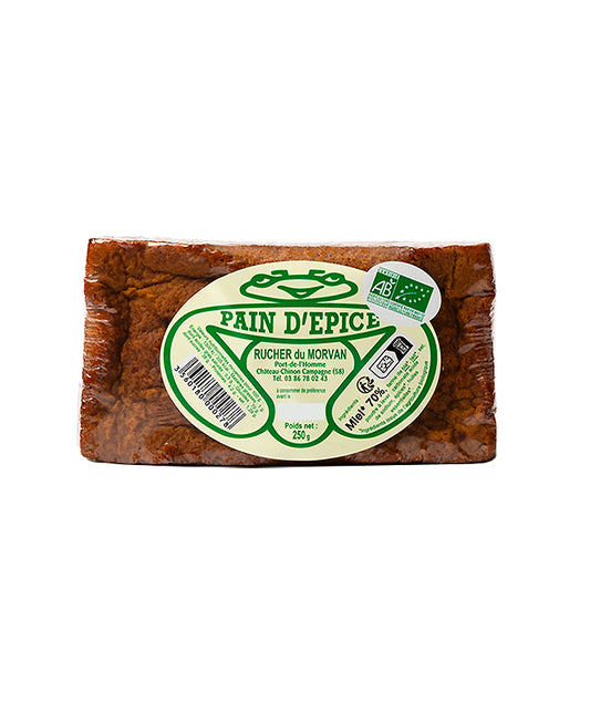 Pain d'épices bio au miel - format cake