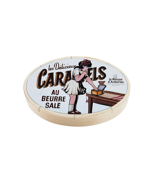 Boîte ovale caramels beurre salé - Servez-vous