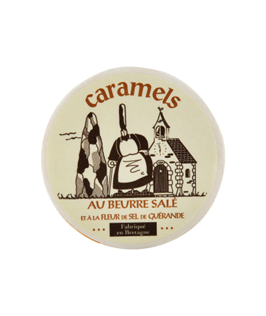 Boîte bois caramels beurre salé - Mam goudig