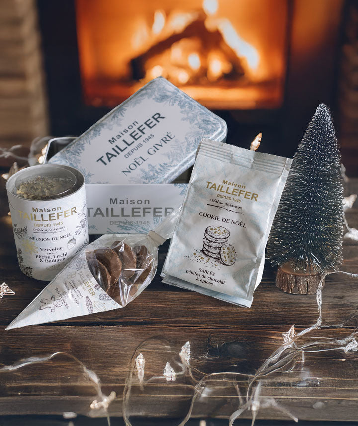 Coffret d'assortiments gourmands - Noël Givré