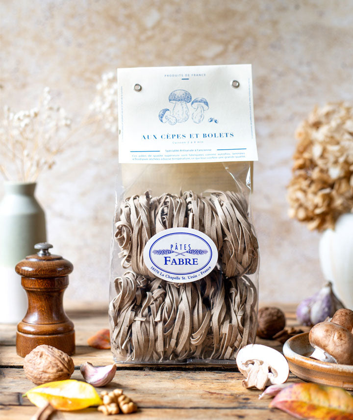 Tagliatelles cèpes et bolets
