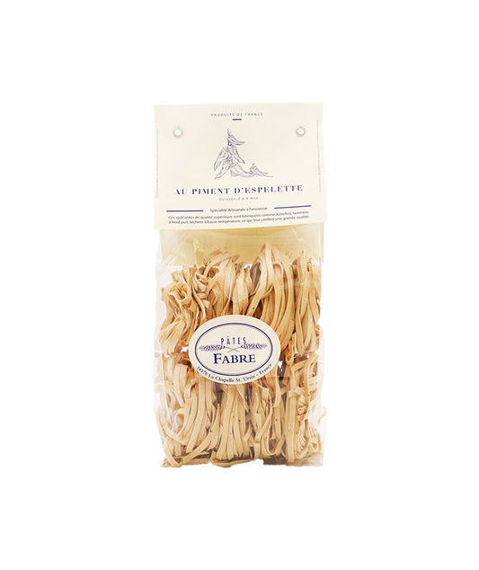 Tagliatelles piment d'Espelette