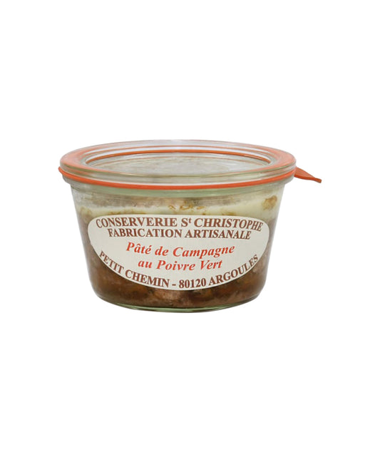 Pâté de campagne au poivre vert