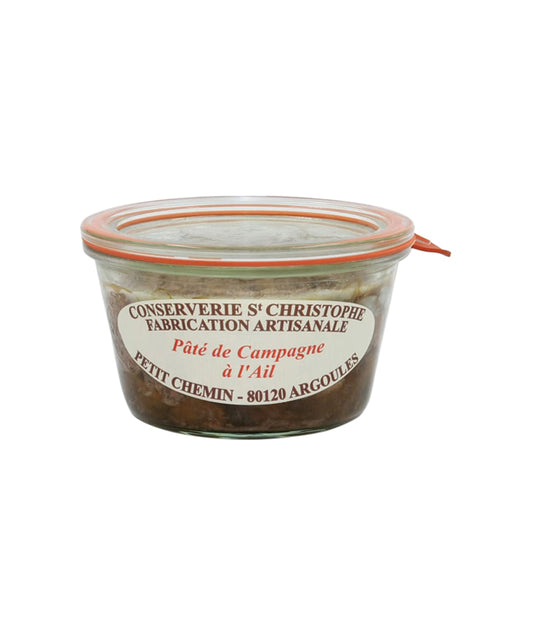 Pâté de campagne à l'ail