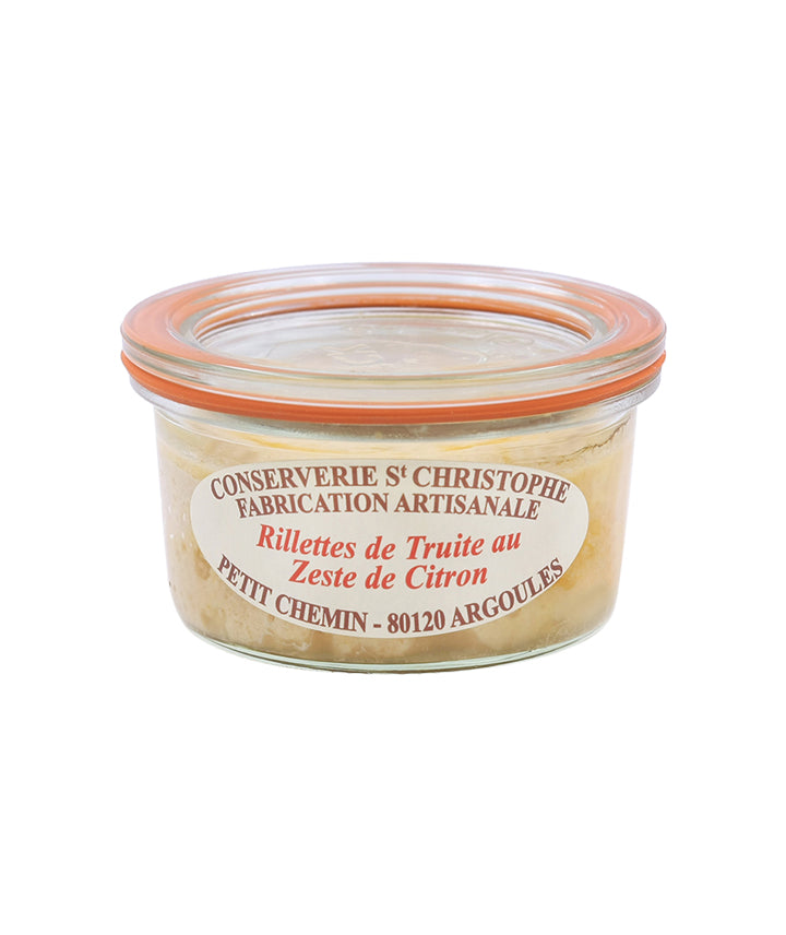 Rillette de Truite au zeste de Citron